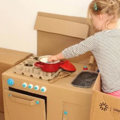 6 Lat+|7 Lat+ | Makedo Zestaw narzędzi do konstruowania DIY - Invent 360 el.