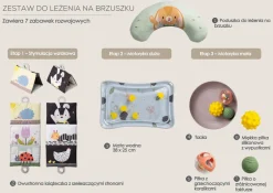 Kontrastowe|Aktywizujące | Taf Toys Zestaw niezbędnik do leżenia na brzuszku