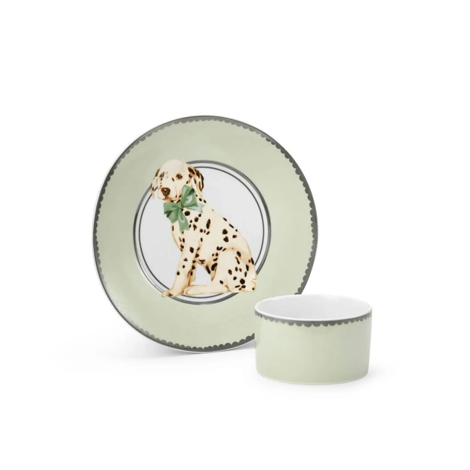 Naczynia Dla Dzieci | Elodie Details Zestaw obiadowy porcelanowy - Darling Dalmatians