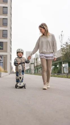 Przydatne Akcesoria | Scootandride Zestaw ochraniaczy dla dzieci S Ash