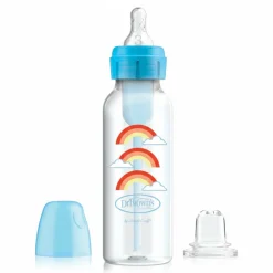 Zestaw "Od butelki do kubka" niebieski 250ml, standard wąska szyjka