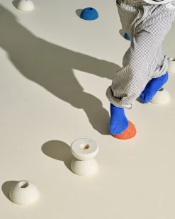 6 Lat+|3 Lata + | MODU Zestaw 3 piłek piankowych Foam Balls - sand grey, honey yellow