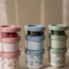 Lunchboxy|Przechowywanie Jedzenia | Little Dutch Zestaw pojemników na przekąski 3 szt. Forest Friends