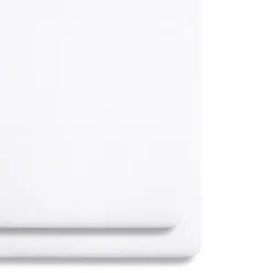 Zestaw 2 prześcieradeł do łóżeczka dziecięcego SnuzPod - white