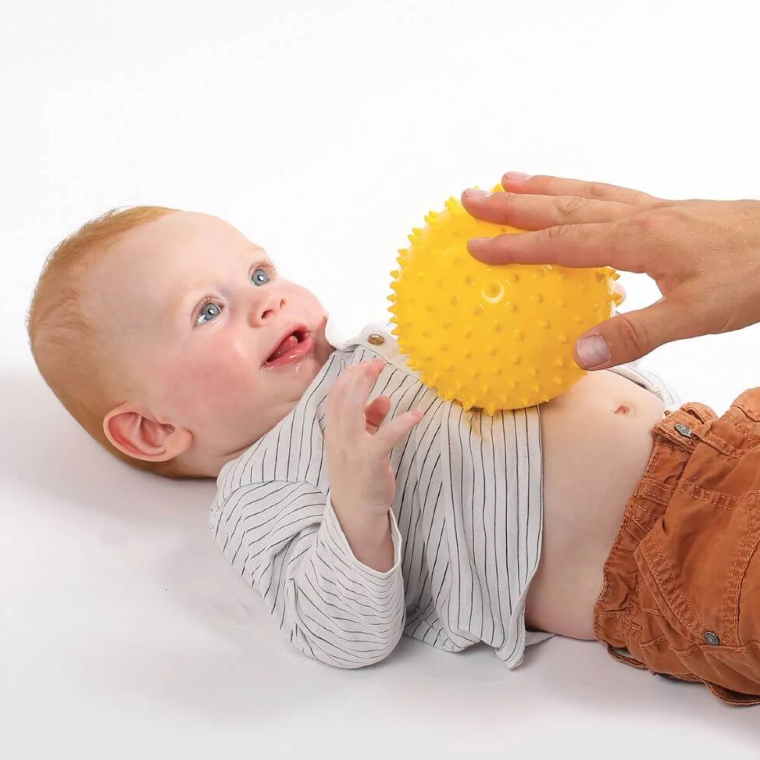 12M+|Aktywizujące | LUDI Zestaw sensoryczny z rollerem i piłkami