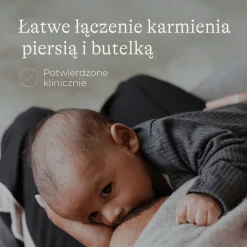 Butelki Do Karmienia|Butelki I Akcesoria | Lansinoh Zestaw startowy - Butelki do karmienia (160ml + 60ml) ze smoczkami o rozmiarach XS i S Natural Wave™