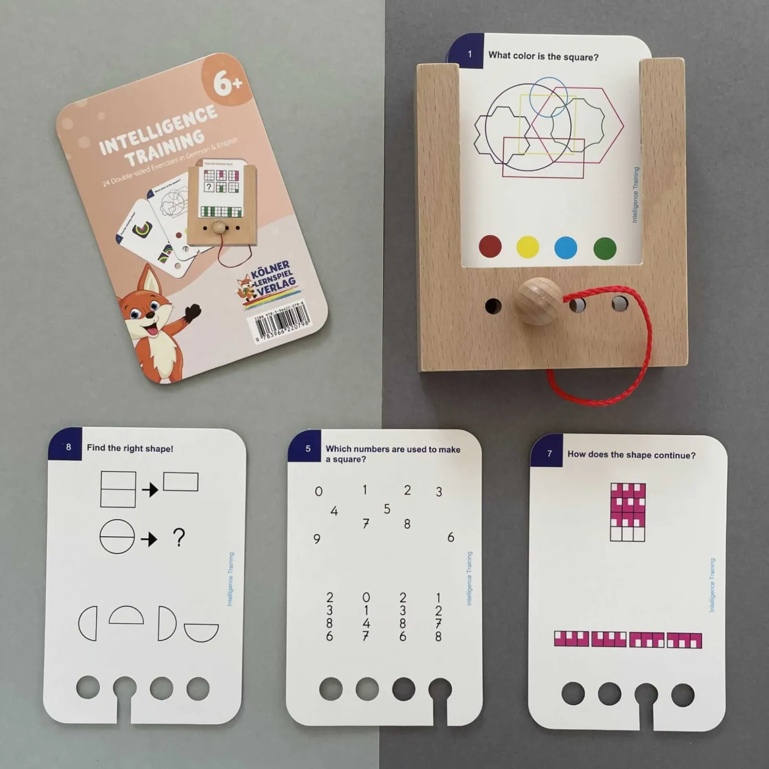 Idealne W Podróży|Edukacyjne | WiemTo Zestaw Startowy dla dzieci 6+. Pudełko i 1 Zestaw Kart