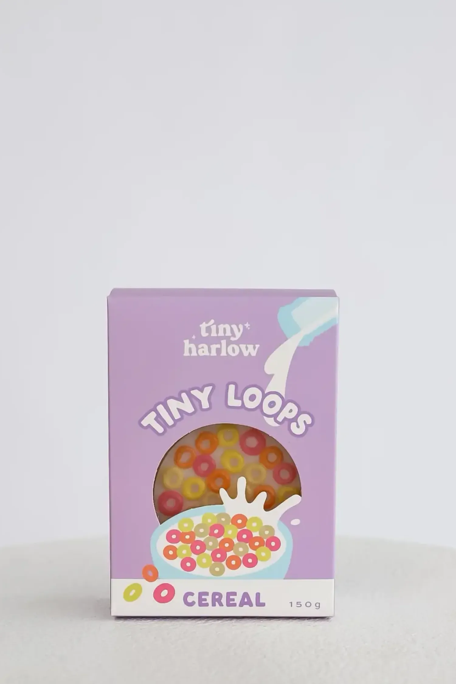 6 Lat+|3 Lata + | Tiny Harlow Zestaw Tiny Tummies Magiczna miseczka i łyżeczka, Płatki śniadaniowe