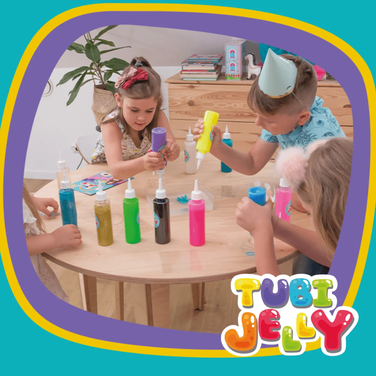8 Lat+|Diy | Tuban Zestaw Tubi Jelly 3 kolory - syrenka