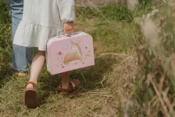 Zestaw 2 walizeczek Fairy Garden różowy FSC