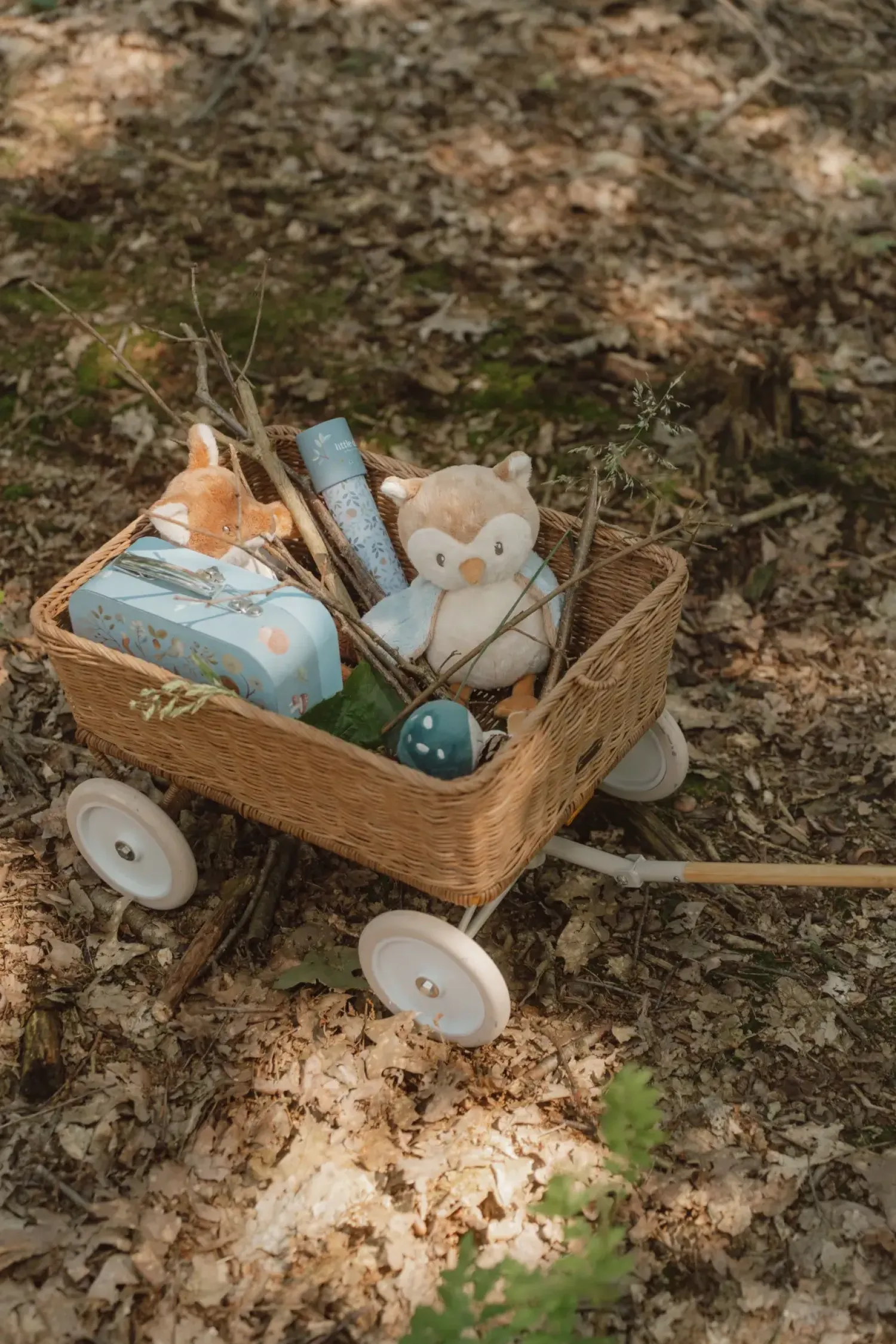 Plecaki I Torebki Dziecięce|Plecaki I Torebki Dziecięce | Little Dutch Zestaw 2 walizeczek Forest Friends FSC
