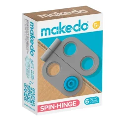 6 Lat+|7 Lat+ | Makedo Zestaw zawiasów Spin-Hinge 6 szt.