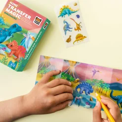 6 Lat+|3 Lata + | Tiger Tribe Zestaw z folią transferową - Dinozaury