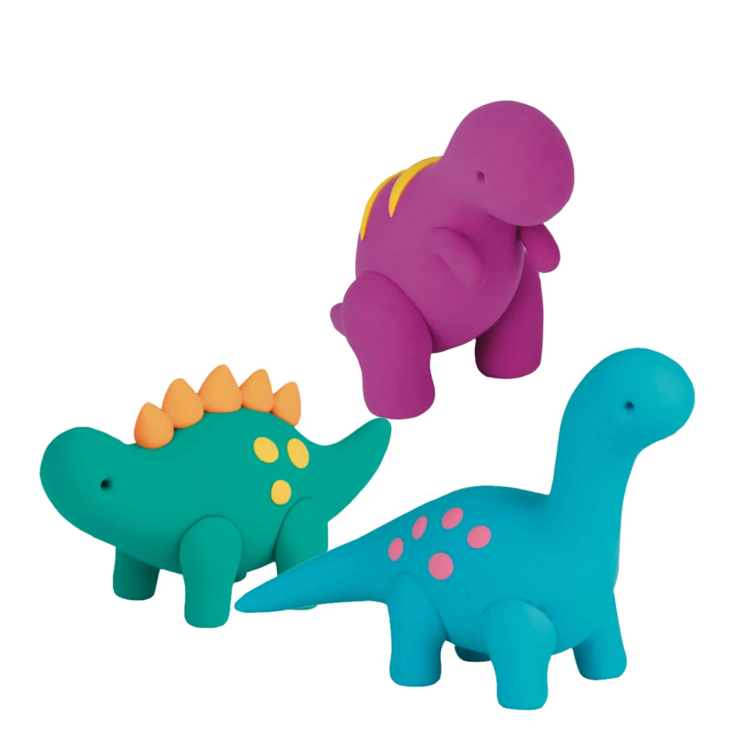 6 Lat+|7 Lat+ | Tiger Tribe Zestaw z masą plastyczną - Dinozaury