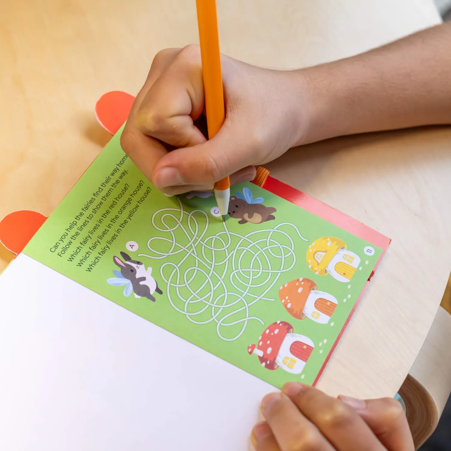 Idealne W Podróży|Edukacyjne | Tiger Tribe Zeszyt łamigłówek - Wróżki