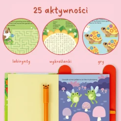 Idealne W Podróży|Edukacyjne | Tiger Tribe Zeszyt łamigłówek - Wróżki