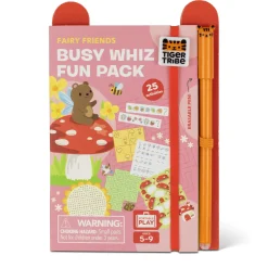 Idealne W Podróży|Edukacyjne | Tiger Tribe Zeszyt łamigłówek - Wróżki