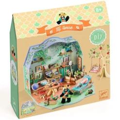 Akcesoria Dla Lalek|Diy | Djeco Zrób to sam MI HOUSE - mini domek OLIVE