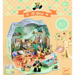 Akcesoria Dla Lalek|Diy | Djeco Zrób to sam MI HOUSE - mini domek OLIVE